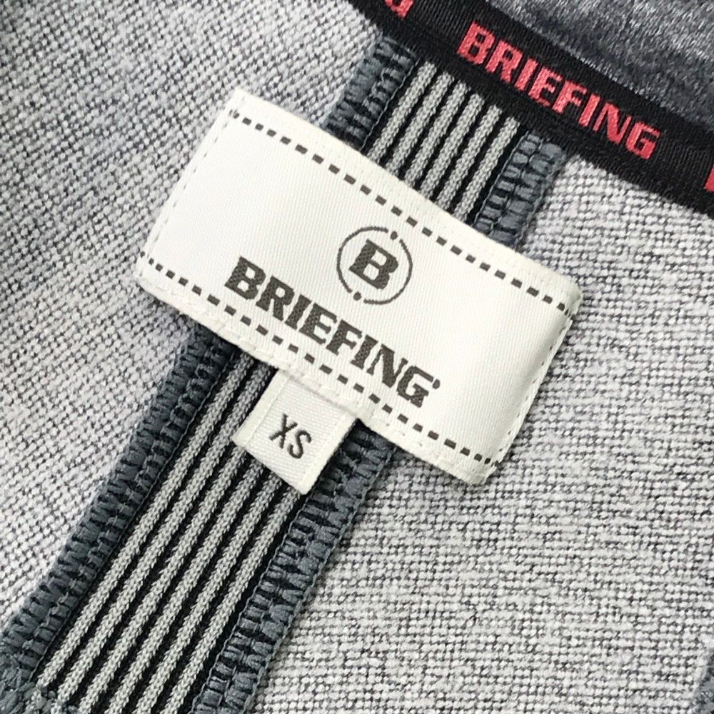 BRIEFING ハーフジップ グレー レディースウェア BRIEFING ハーフジップ グレー レディースウェア