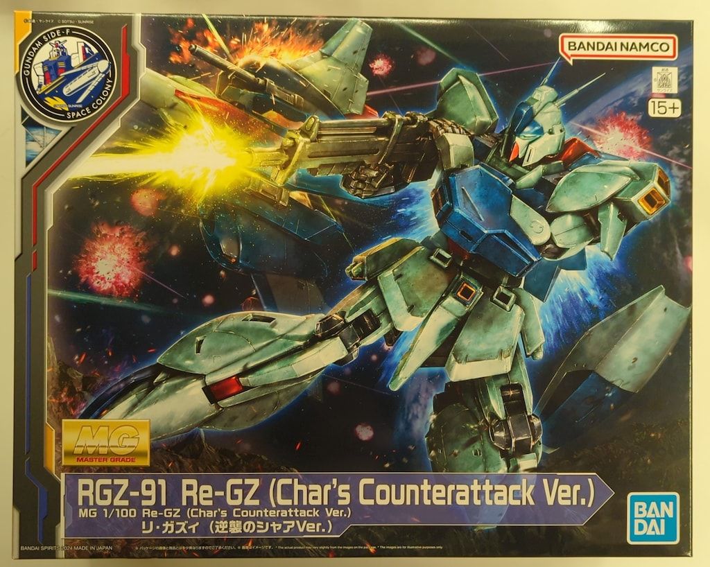 BANDAI SPIRITS MG 1/100 GANDAM SIDE-F 機動戦士ガンダム 逆襲