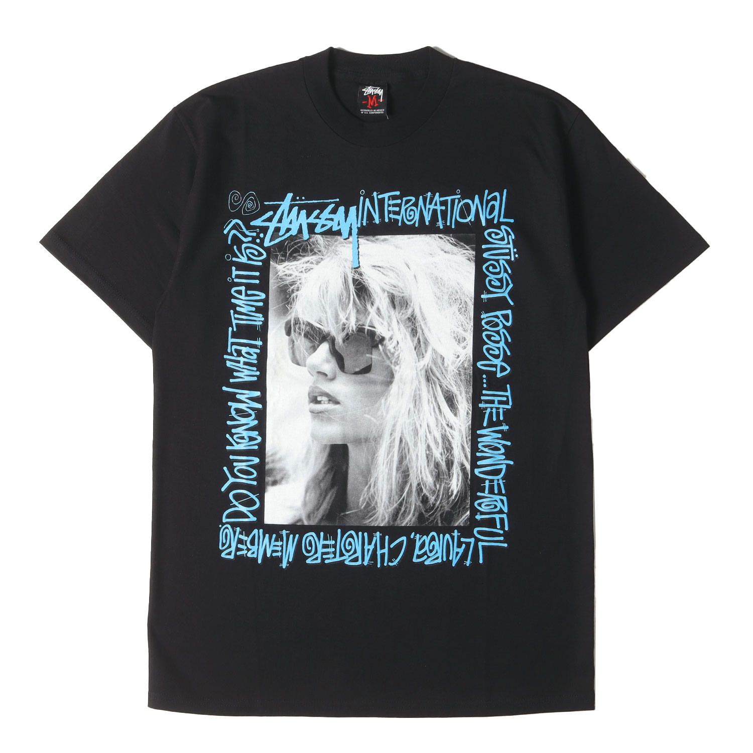 新品】STUSSY ステューシー Tシャツ サイズ:M / 00s ローラ フォト 