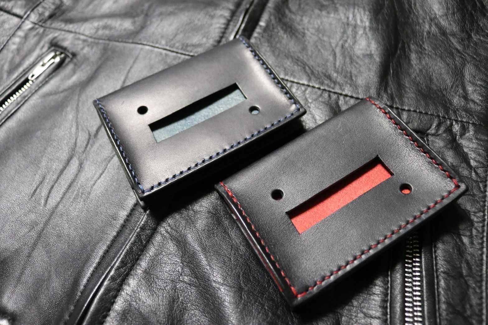 本革名刺入れ（2 colors)　NiLco≒de