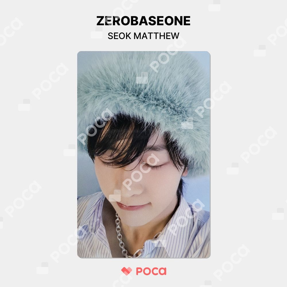 ZEROBASEONE ソクマシュー トレカ PREZENT CD SHOP ラキドロ