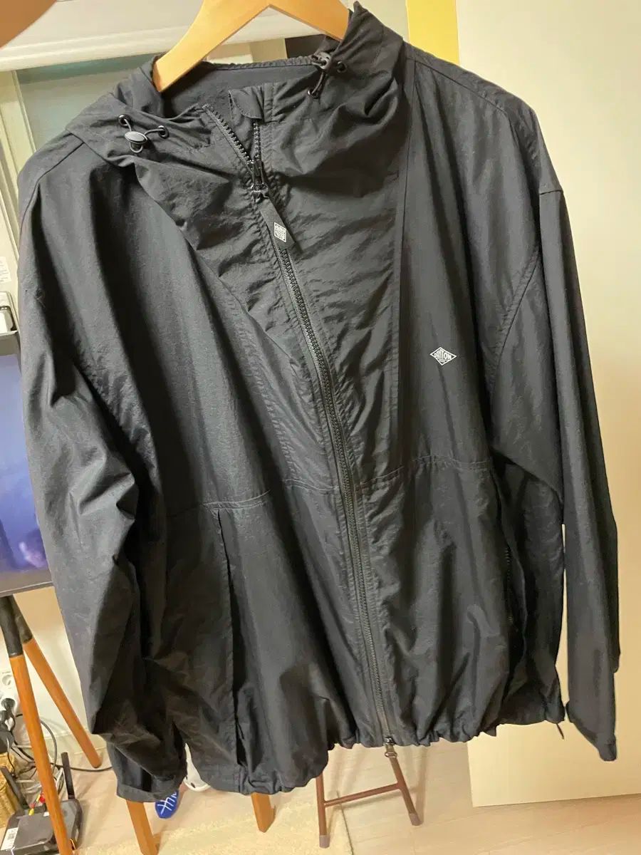 DANTON ダントン 黒 ウインドブレーカー L サイズ