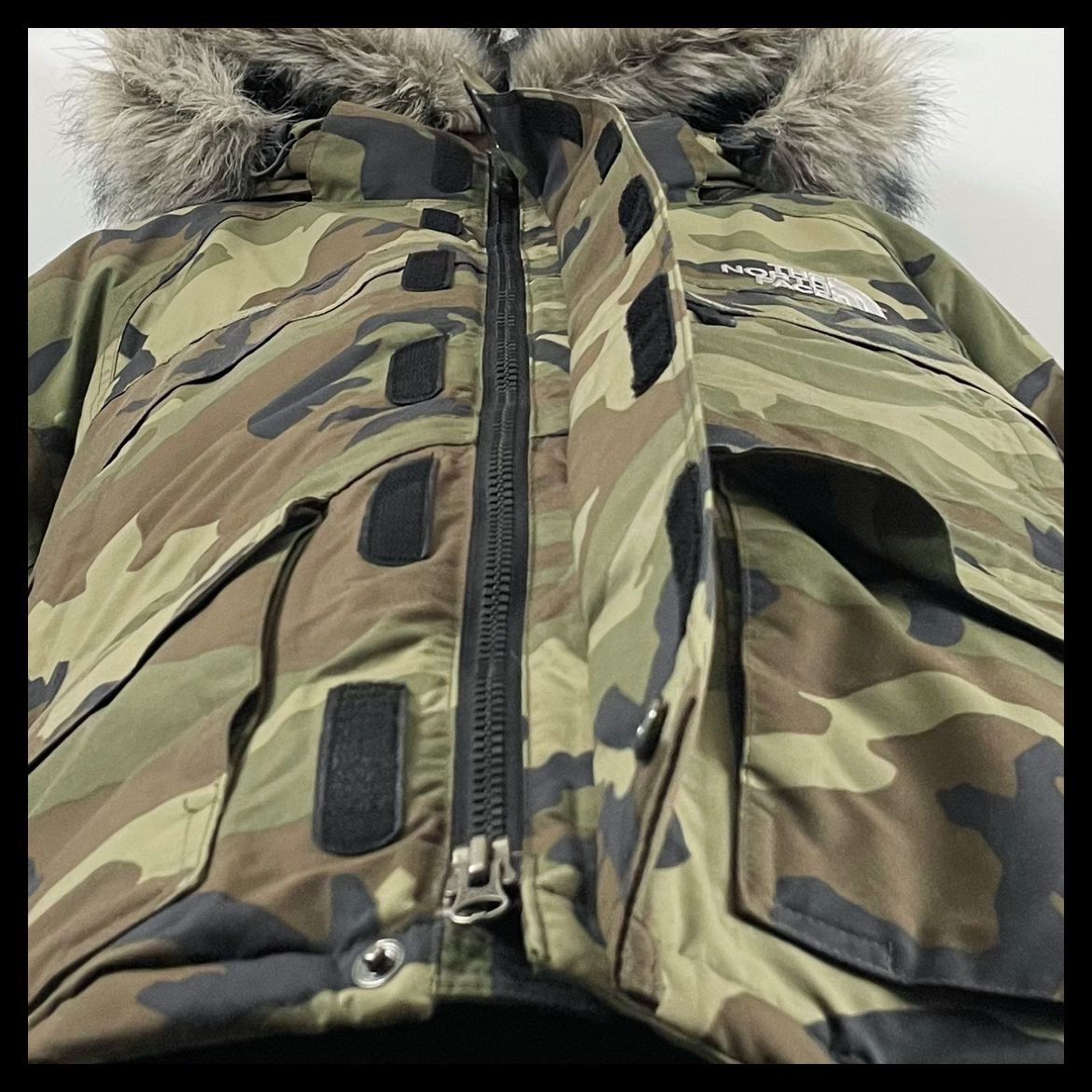 THE NORTH FACE ノースフェイス マクマードパーカ 迷彩 カモ 美品 ...