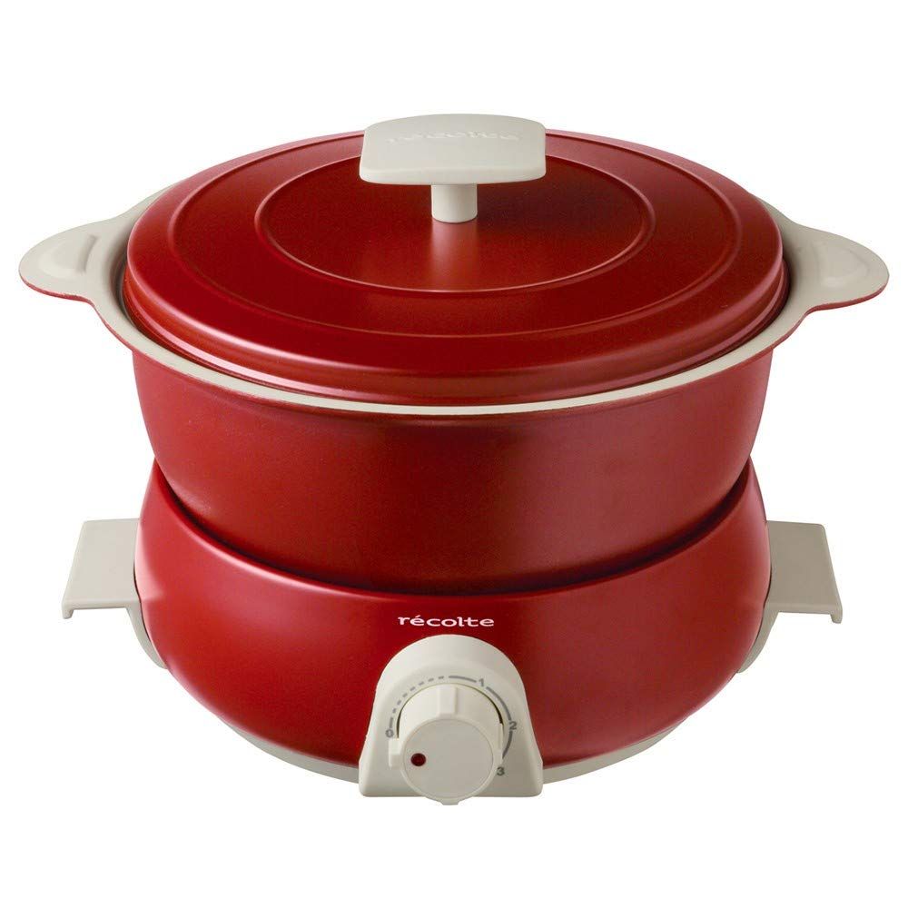 未使用 fête 工場 POT DUO 赤 recolte POT DUO fete 赤 新品未使用