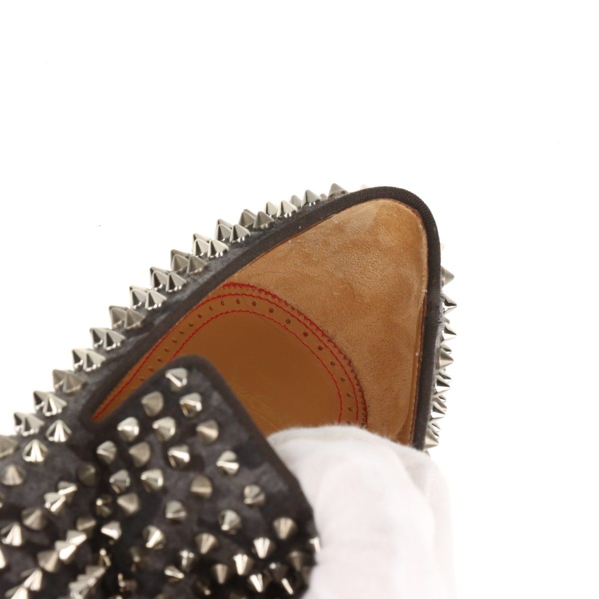 Christian Louboutin クリスチャンルブタン DANDELION SPIKES FLAT 