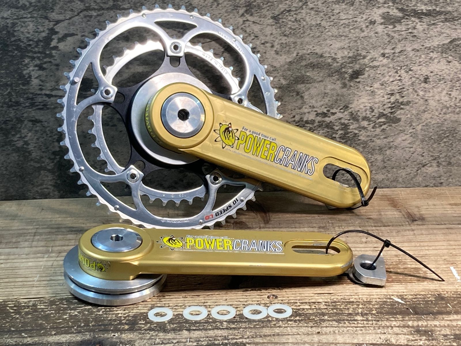 IC598 パワークランク POWER CRANKS 53|39T クランクセット