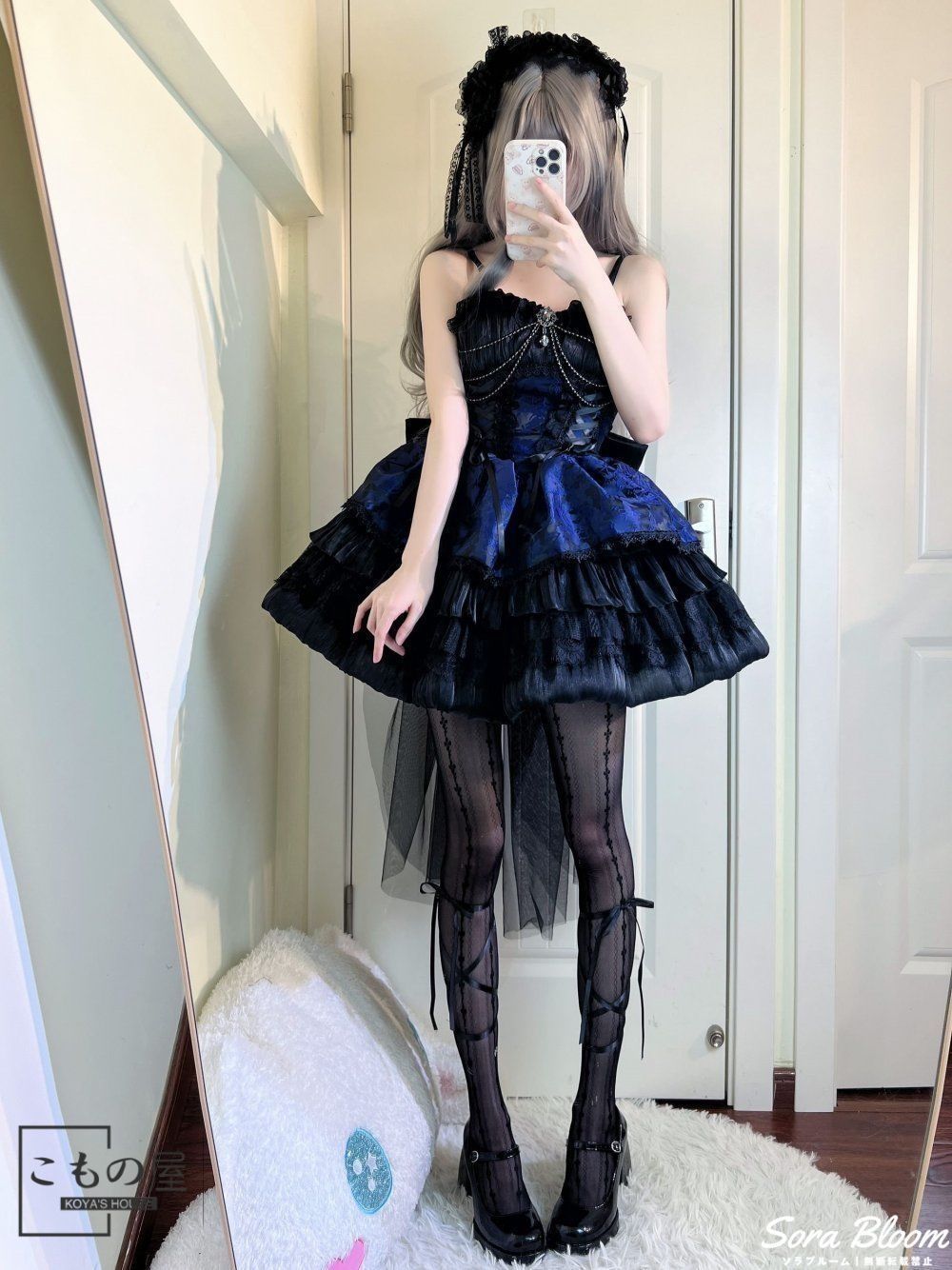 オリジナル lolita 洋服 暗黒系 ロリータワンピース　L240＃ 暗黒系 オリジナルデザイン Lolita ワンピース JSK サマー