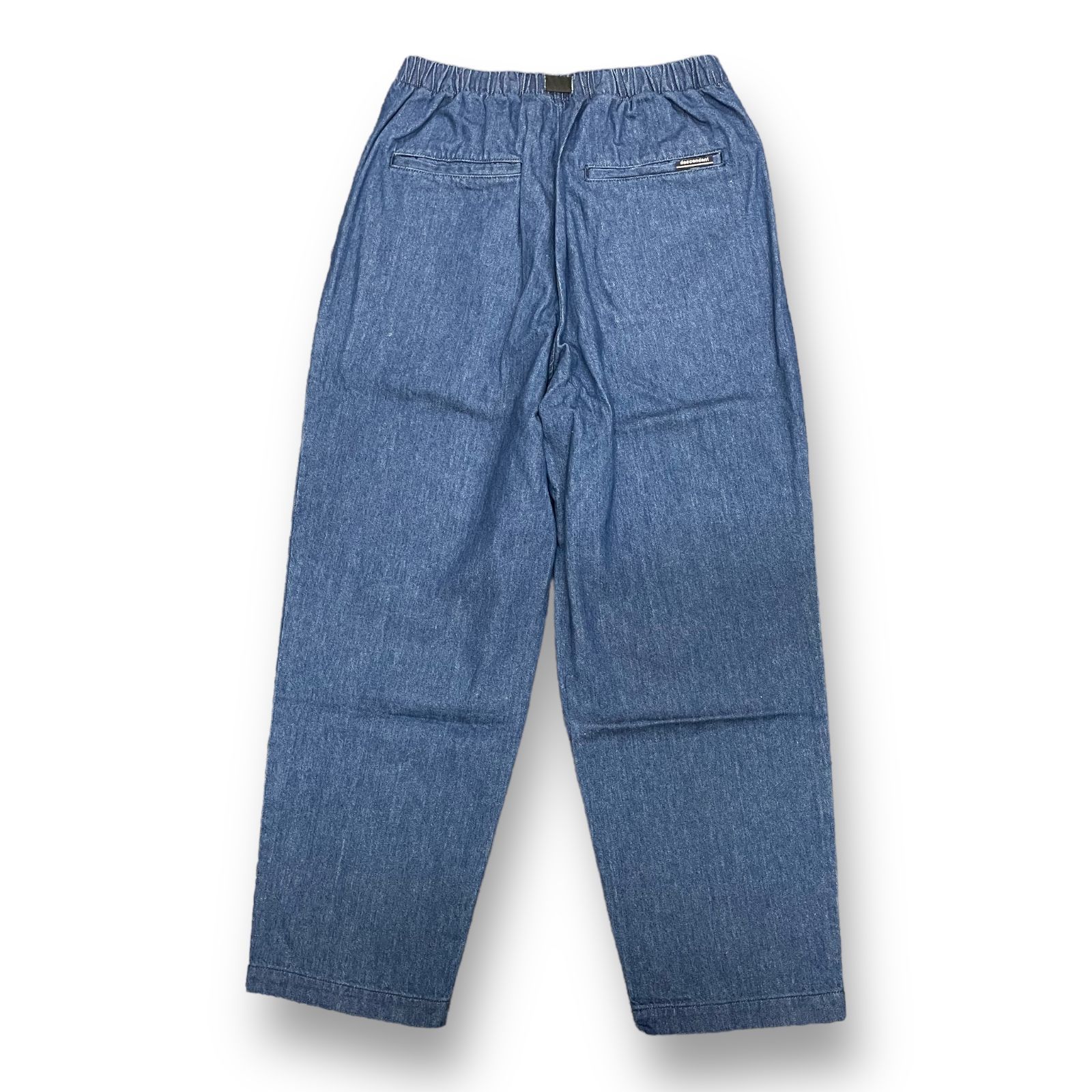 定価29700円 新品 DESCENDANT 23SS CLASP DENIM TROUSERS - INDIGO (231TQDS-PTM02)  デニム イージー トラウザーズ パンツ ディセンダント