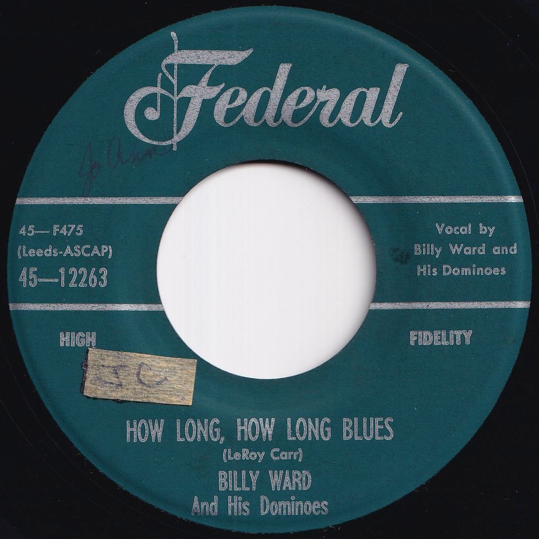 Billy Ward And His Dominoes Bobby Sox Baby / How Long, How