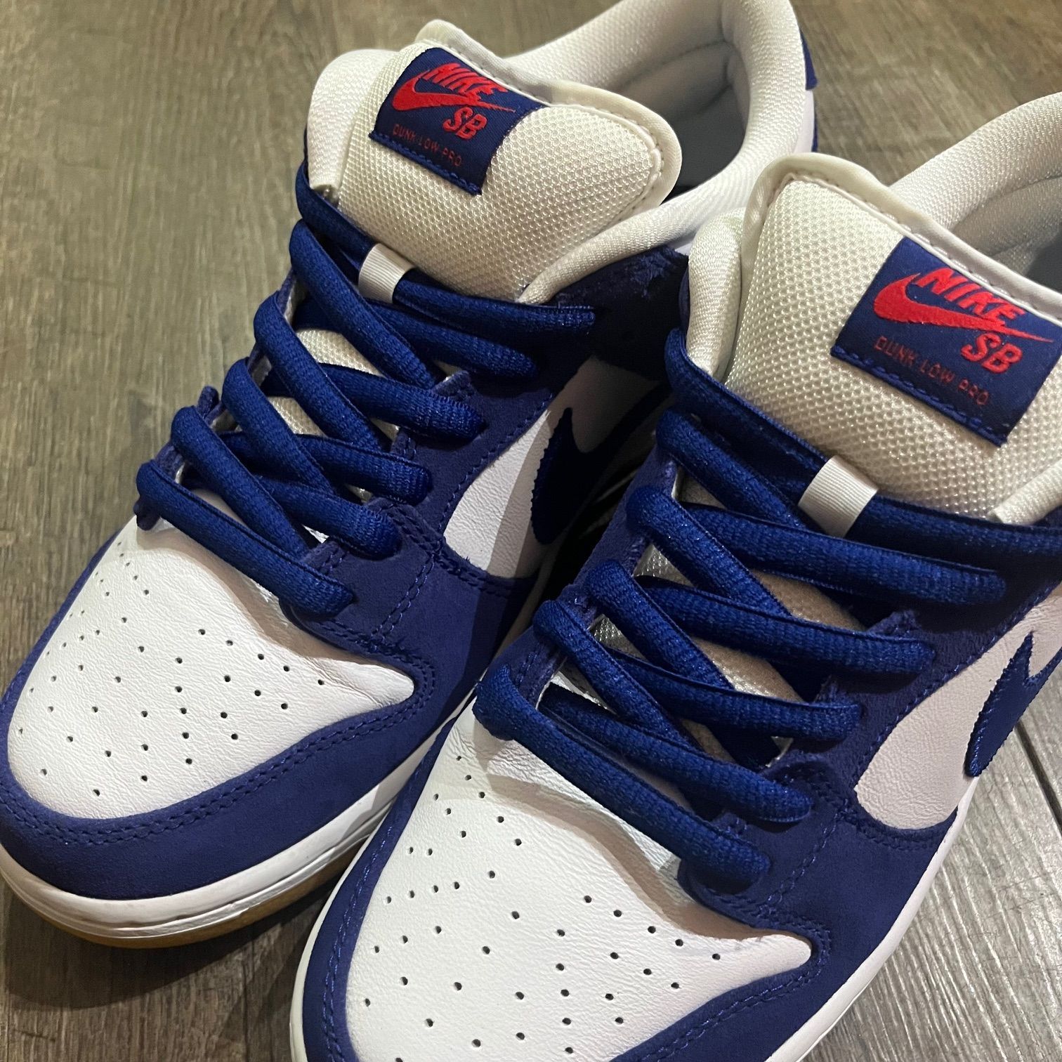 国内正規 NIKE SB DUNK LOW LOS ANGELES DODGERS DEEP ROYAL BLUE 