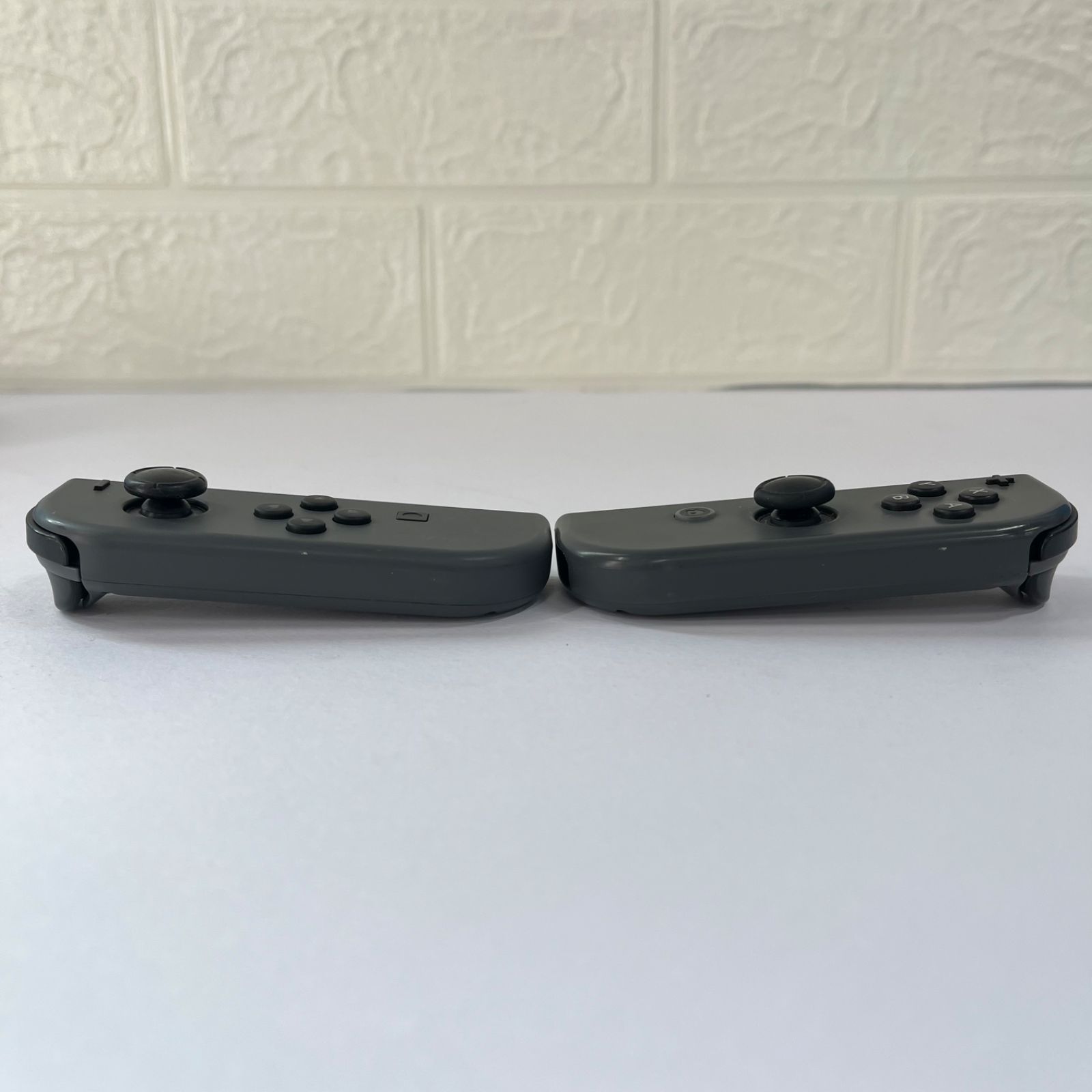 動作確認、清掃、消毒済み】純正 joy-con ジョイコン グレー