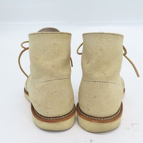 レッドウィング REDWING 8167 スエード ワークブーツ プレーントゥ 9E