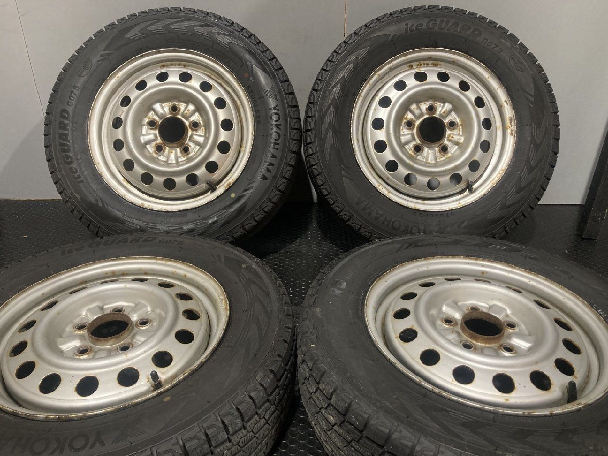 YK G075 175/80R15】スタッドレス【パジェロミニ 純正ホイール スチールホイール 15インチ 5J5HPCD114.3】  (MTG461) - メルカリ