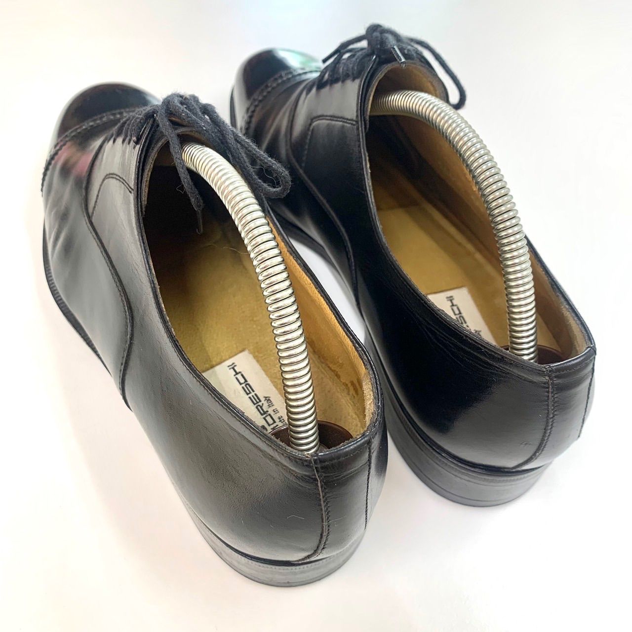 極美品⭐️魅力的！モレスキーの革靴・紳士靴】 MORESCHI 黒革