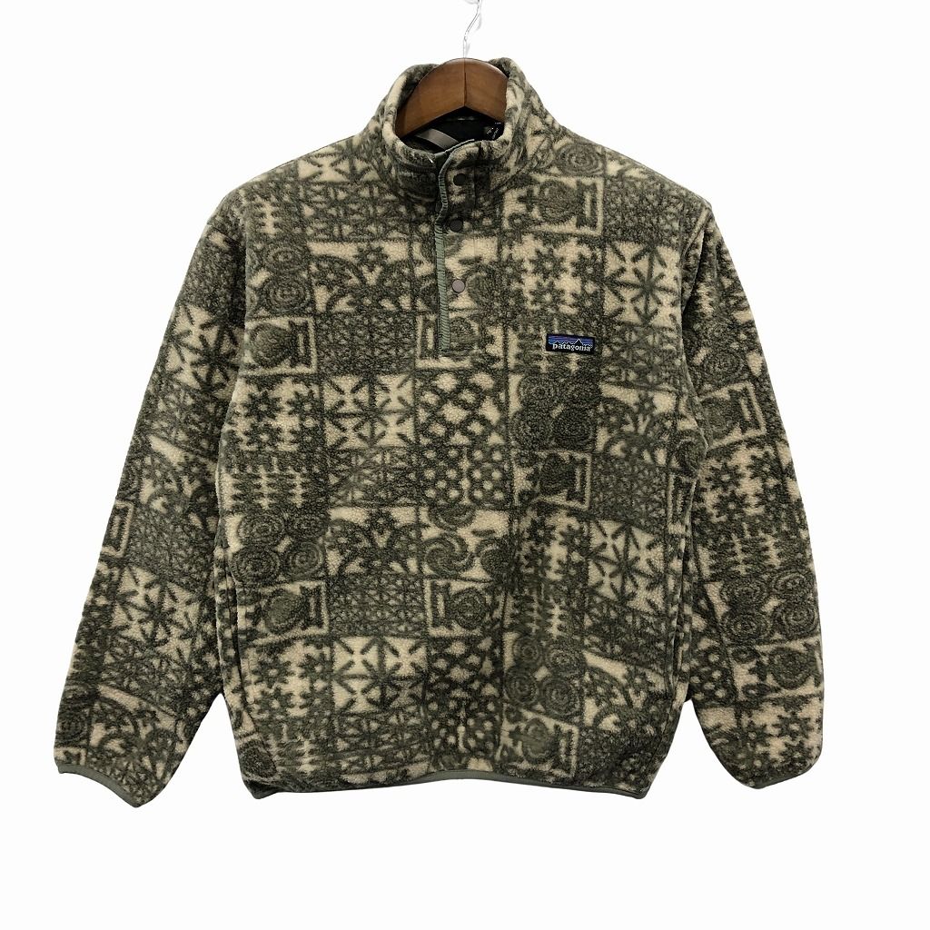 USA製 patagonia パタゴニア プルオーバー フリースジャケット 防寒