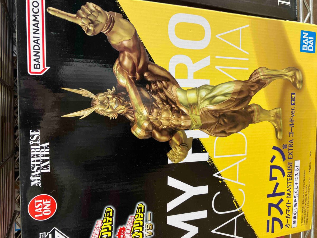 ▼▼BANDAI バンダイ 一番くじ 僕のヒーローアカデミア ヒロアカ MASTERLISE EXTRA ラストワン賞 オールマイト ゴールドver. Amazon | ラストワン賞 オールマイト MASTERLISE EXTRA ゴールド