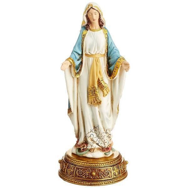 大理石風 聖母マリア像 彫像 彫刻高さ 約29ｃｍ キリスト教美術 カトリック セール！即日納品！ 大理石風 聖母マリア像 彫像 彫刻高さ 約