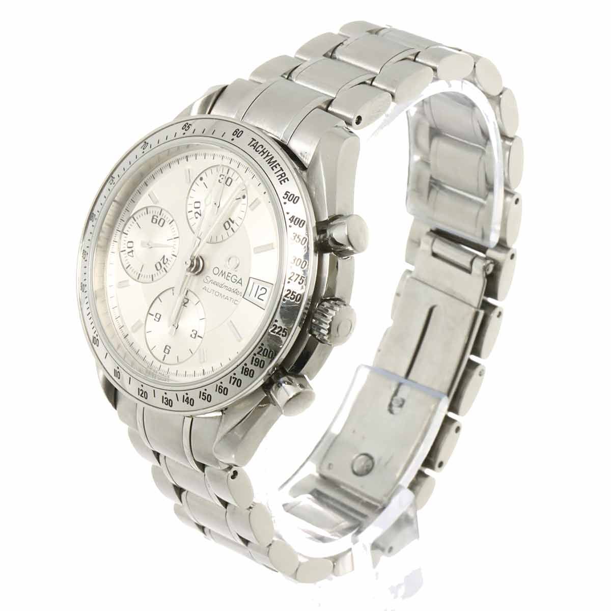 OMEGA スピードマスター自動巻きクロノグラフ シルバー白 純白”の