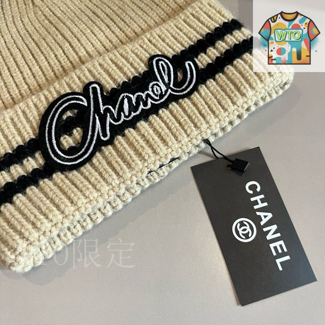 CHANEL 2024秋冬　ニット帽 今日特価】Chanel 2024 秋冬新作 ニットキャップ-3 - メルカリ