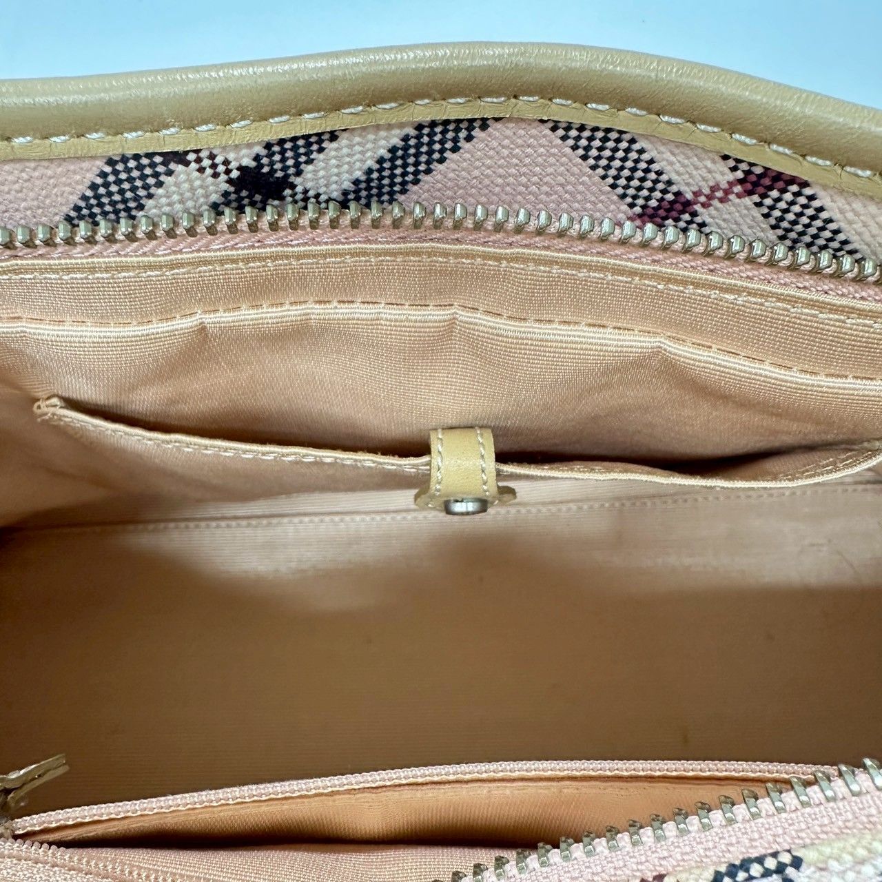 ☆M16 良品 希少 BURBERRY バーバリー ブルーレーベル ノバチェック 