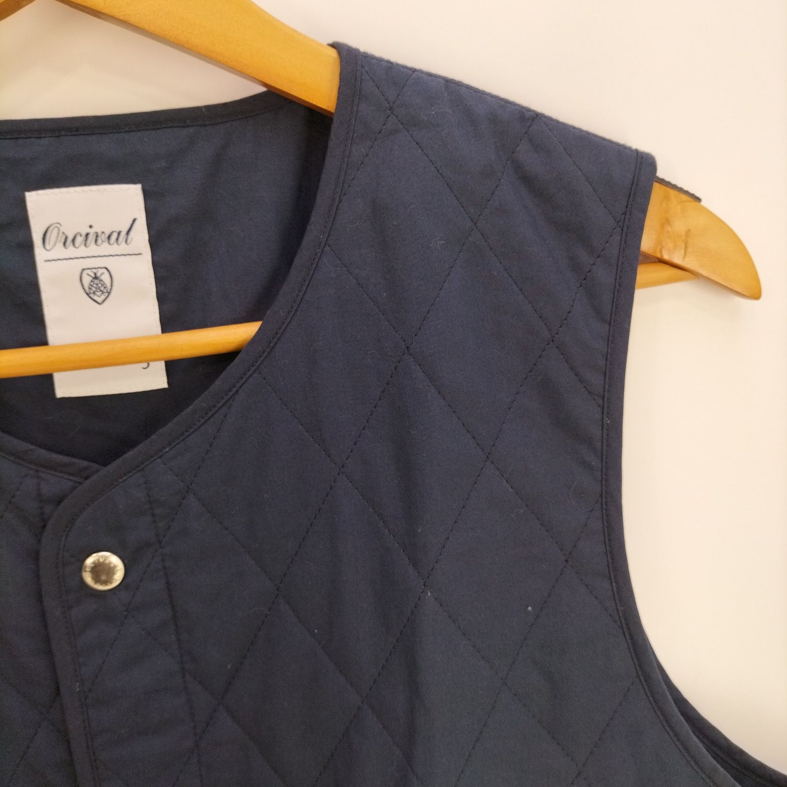 オーチバル ORCIVAL 18AW Thermore キルティングライナーベスト メンズ