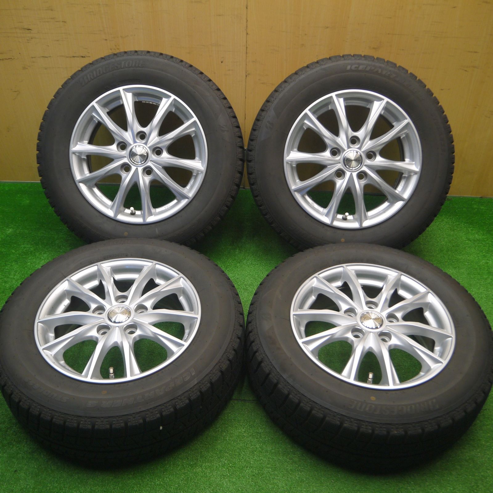 送料無料] バリ溝！21年！キレイ！9分☆スタッドレス 195/65R15 ブリヂストン アイスパートナー2 Exceeder エクシーダー  15インチ PCD114.3/5H☆4091102Hス - メルカリ