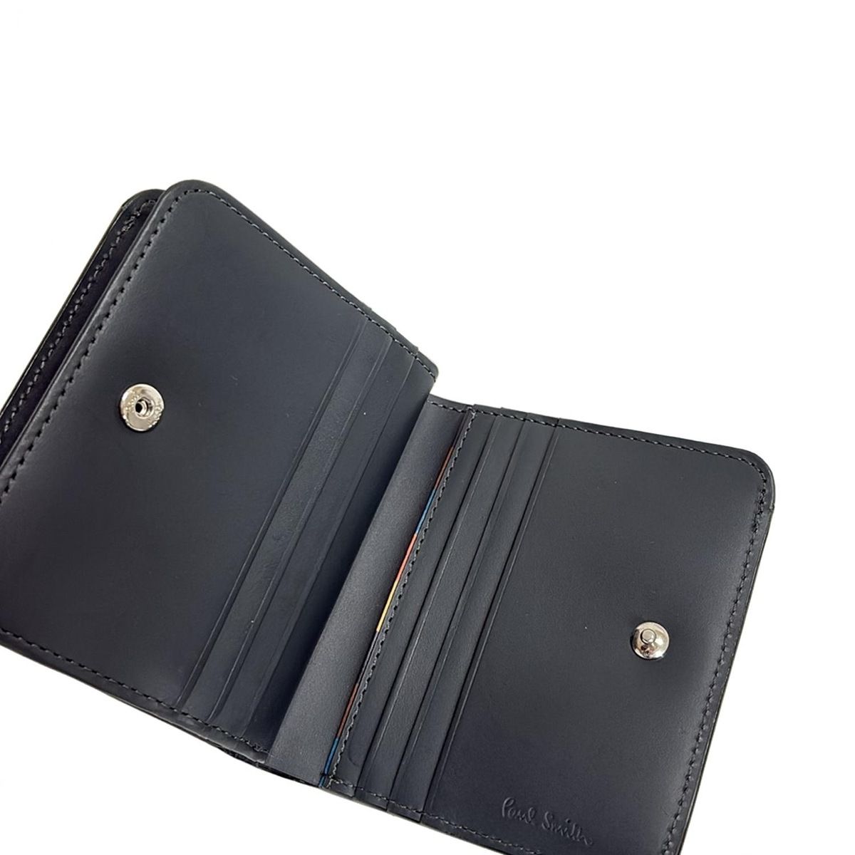 PaulSmith(ポールスミス) 2つ折り財布美品 - 黒 L字ファスナー
