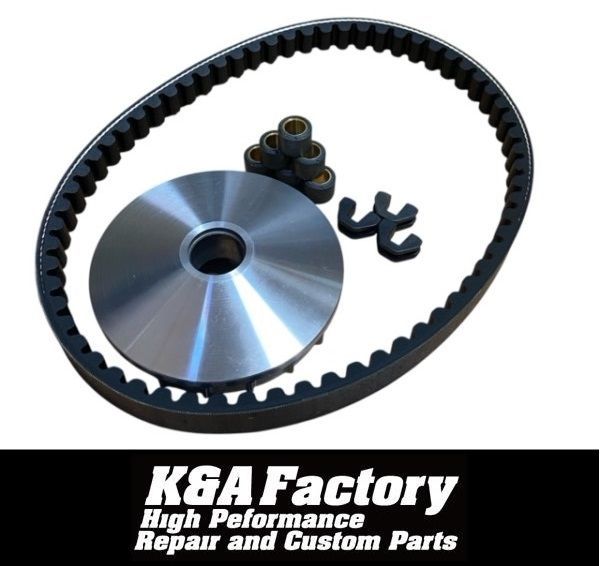 ハイスピードプーリー+ベルト+ウエイトローラーセット［217-18M］ ハイ