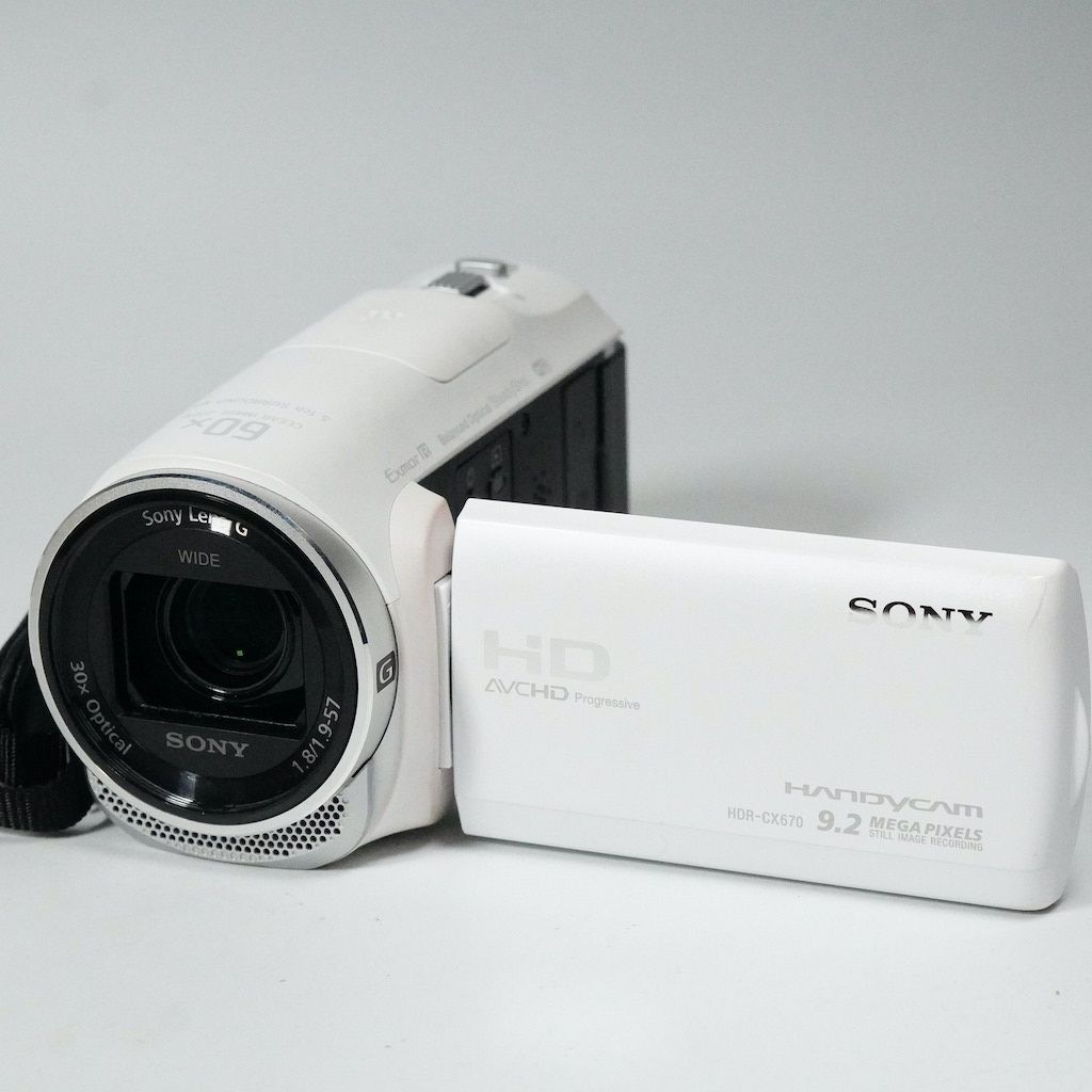 HDR-CX670 ホワイト