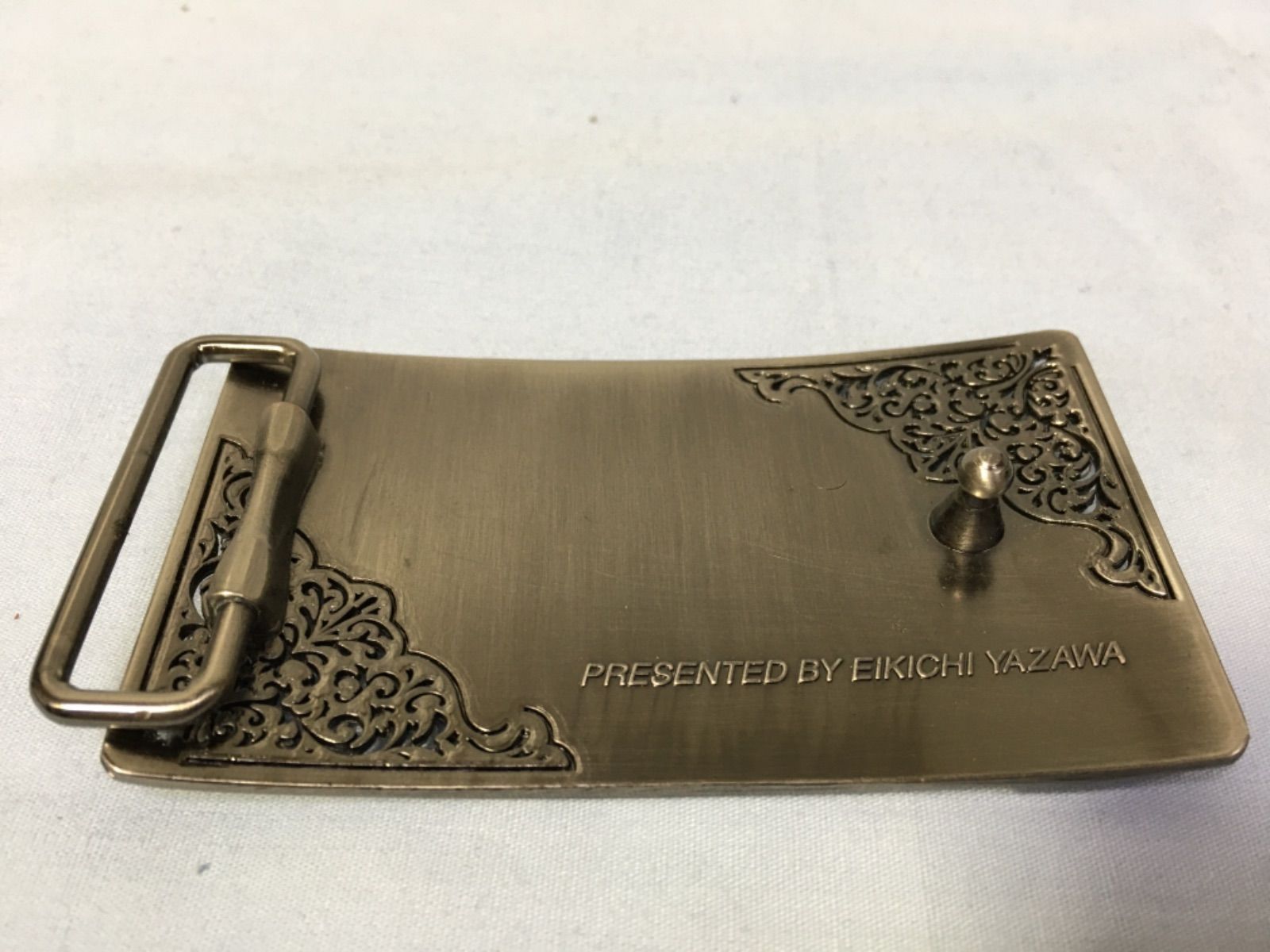矢沢永吉 ロゴ入り ベルトバックル - メルカリ