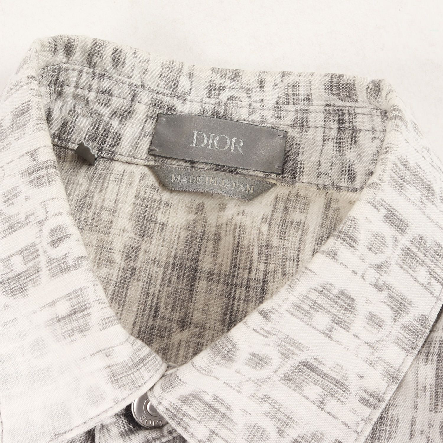 Dior HOMME ディオールオム シャツ サイズ:37 21AW ブリーチ タタキ 