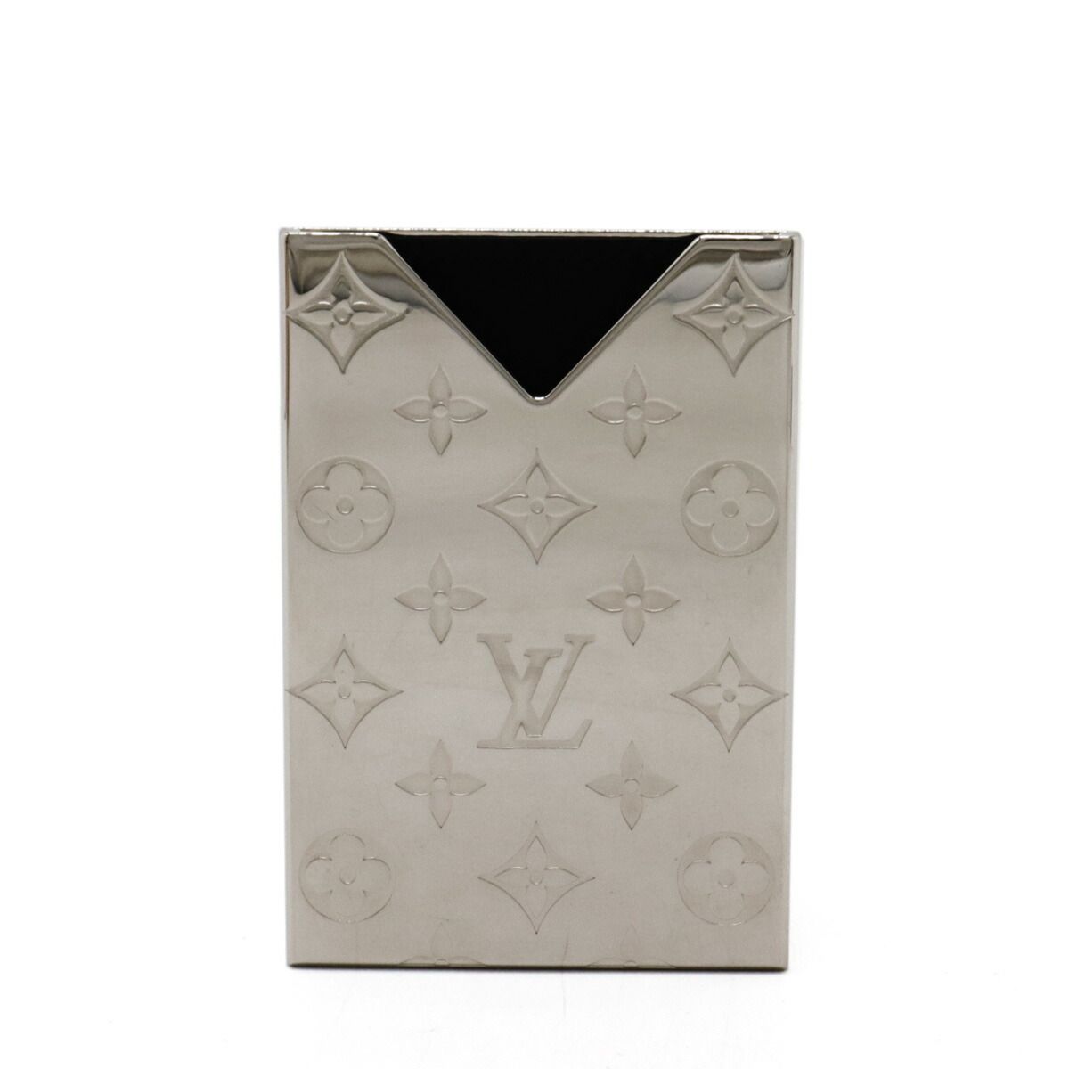 LOUIS VUITTON R96427 Monogram Metal Card holder Pass Case