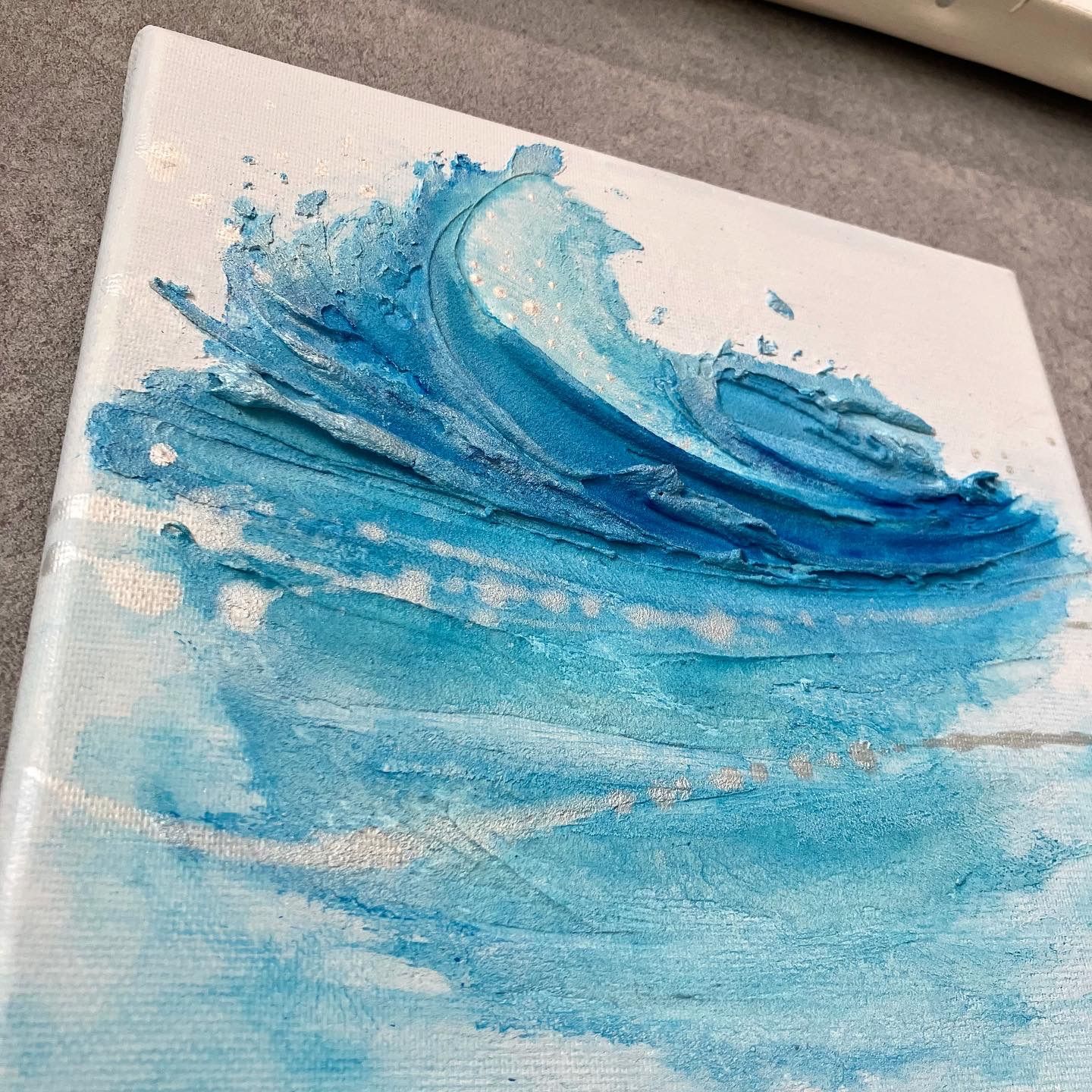 北欧/アート/インテリア/絵画/抽象画/海　【Ao to Midori】 北欧/アート/インテリア/絵画/抽象画/海【Ao to Midori】