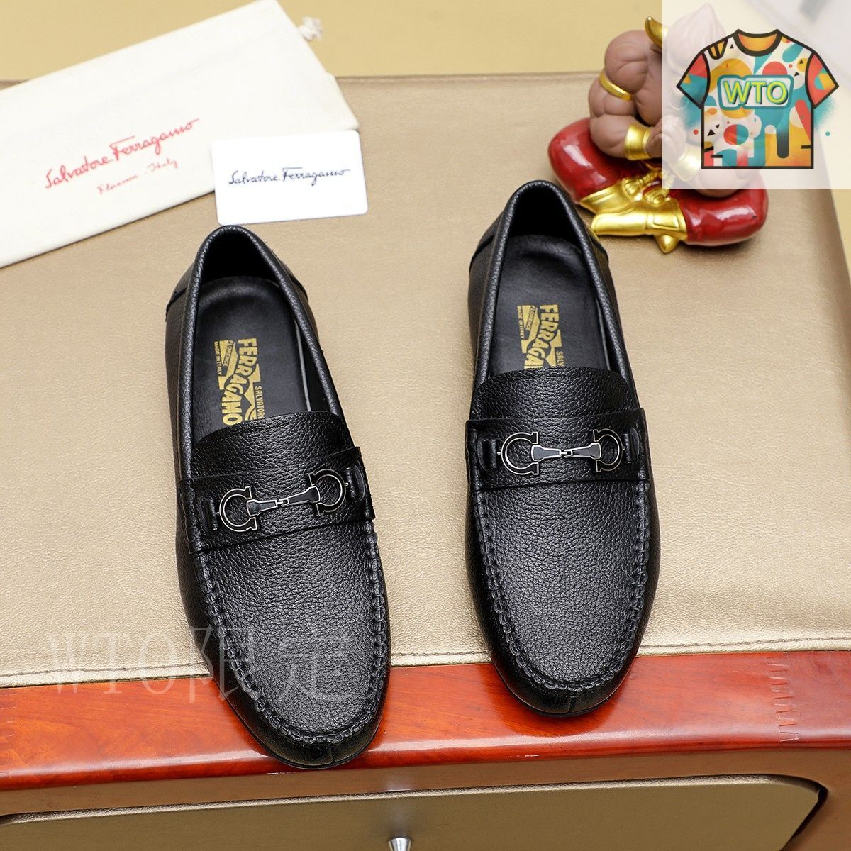 フェラガモ　メンズ　ビジネスシューズ FERRAGAMO フェラガモ 靴 メンズ ビジネスシューズ ストレート