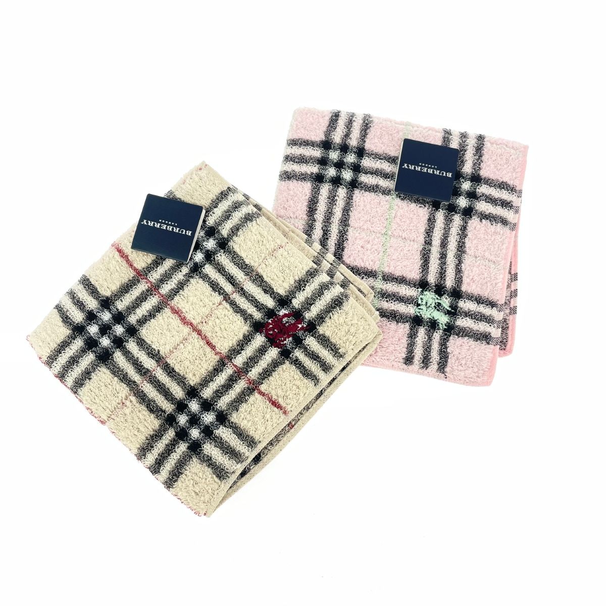 BURBERRY LONDON バーバリーロンドン タオルハンカチ/2枚セット