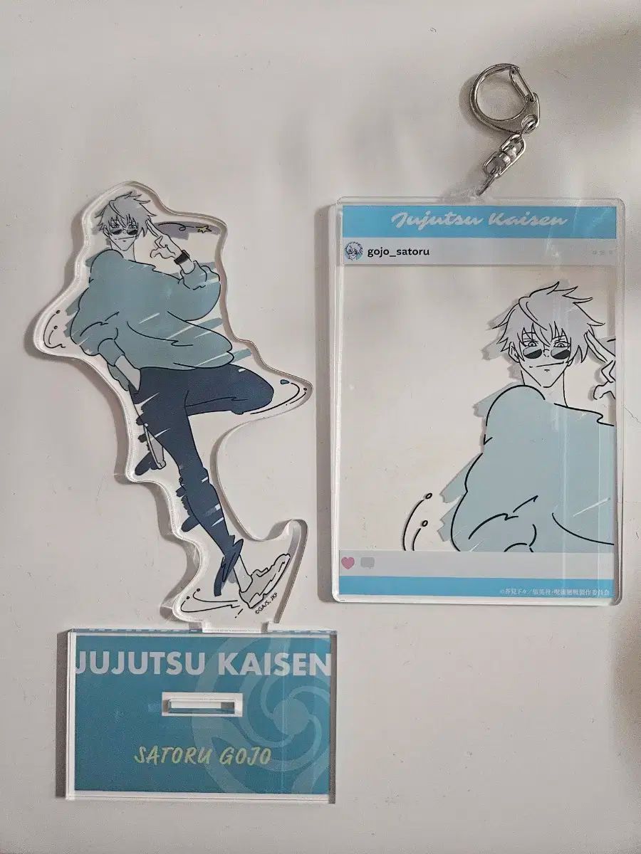 呪術廻戦 五条悟 アクリルスタンド・キーホルダーセット 計7点セット