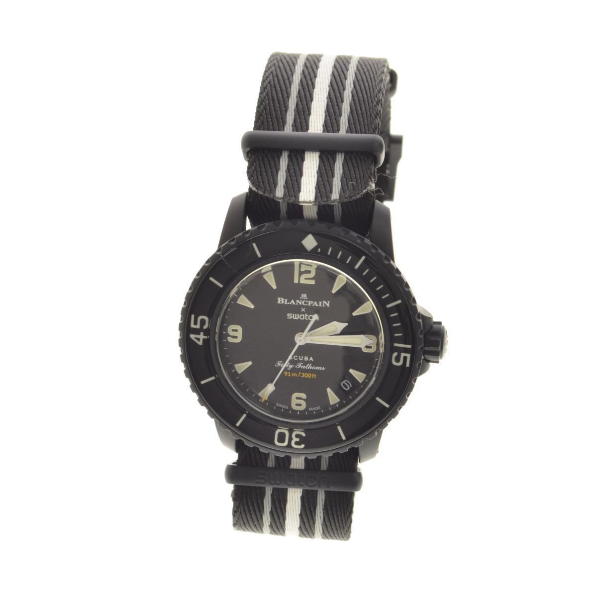 BLANCPAIN×SWATCH】S035B400 BIOCERAMIC SCUBA FIFTY FATHOMS OCEAN OF 