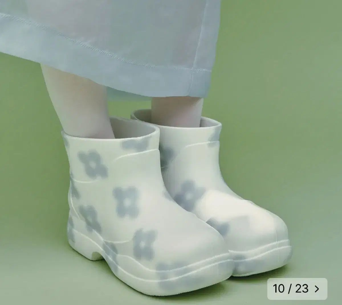 ROCK FISH ロックフィッシュ x 民主党のキム ショート レインブーツ