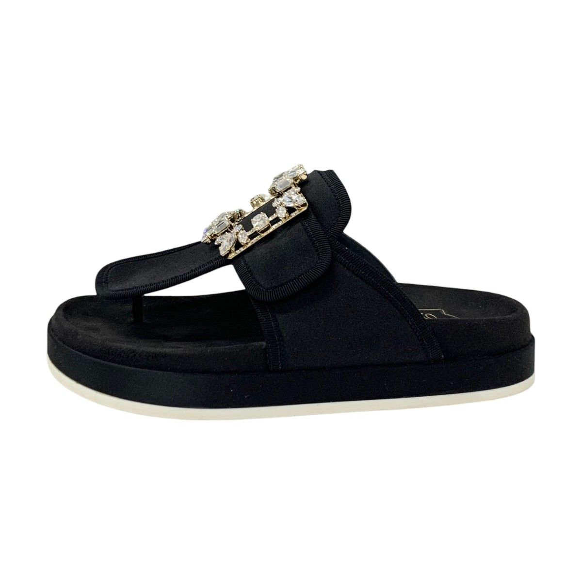 ロジェヴィヴィエ Roger Vivier サンダル 靴 シューズ サテン