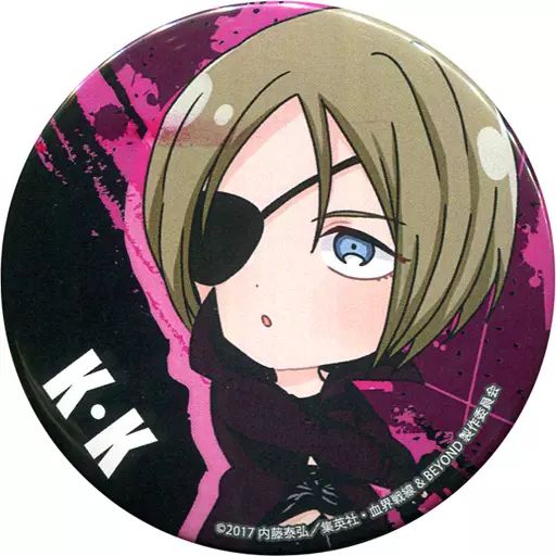 中古】バッジ・ピンズ(キャラクター) K・K 「血界戦線＆BEYOND 缶