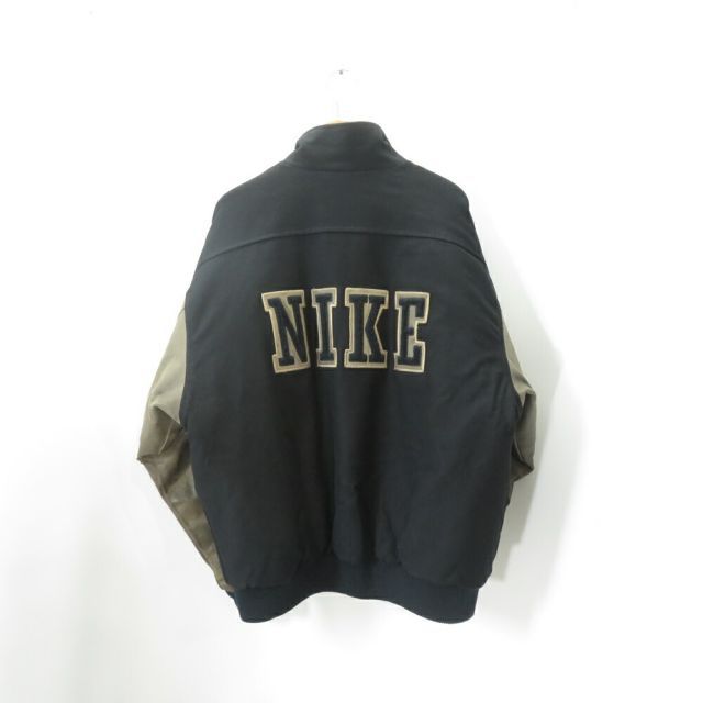 ナイキ　ベースボール　ジャケット　90s ビンテージ　野球　スタジャン　古着 NIKE(ナイキ) / スタジャン/M/ウール/NVY/90s/ビックス