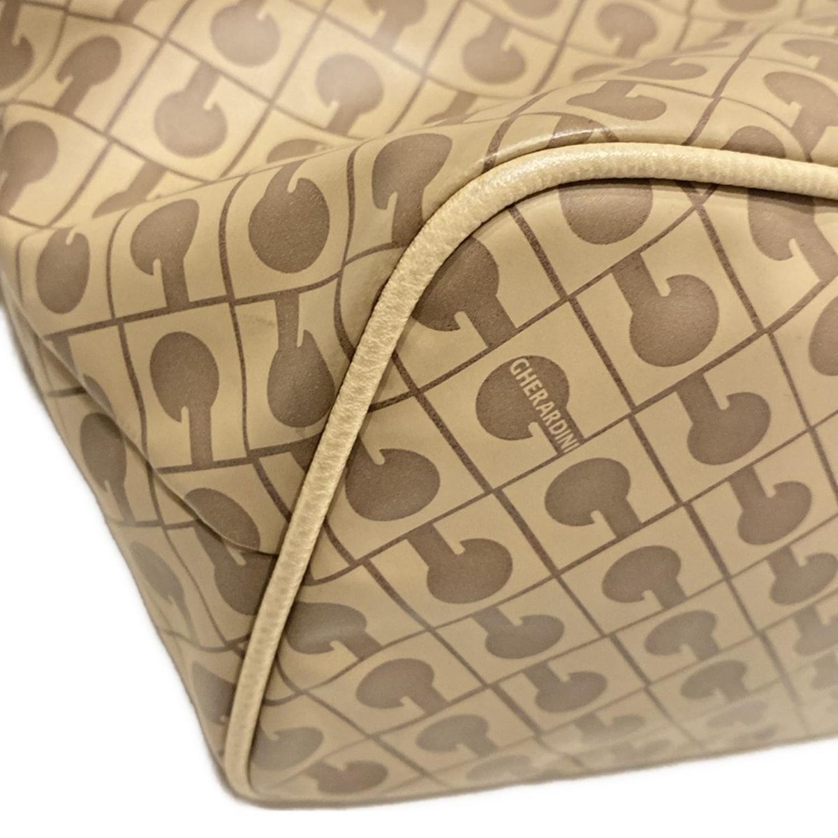 GHERARDINI ゲラルディーニ トートバッグ - ベージュ レザー DECORATOM_COM_BR