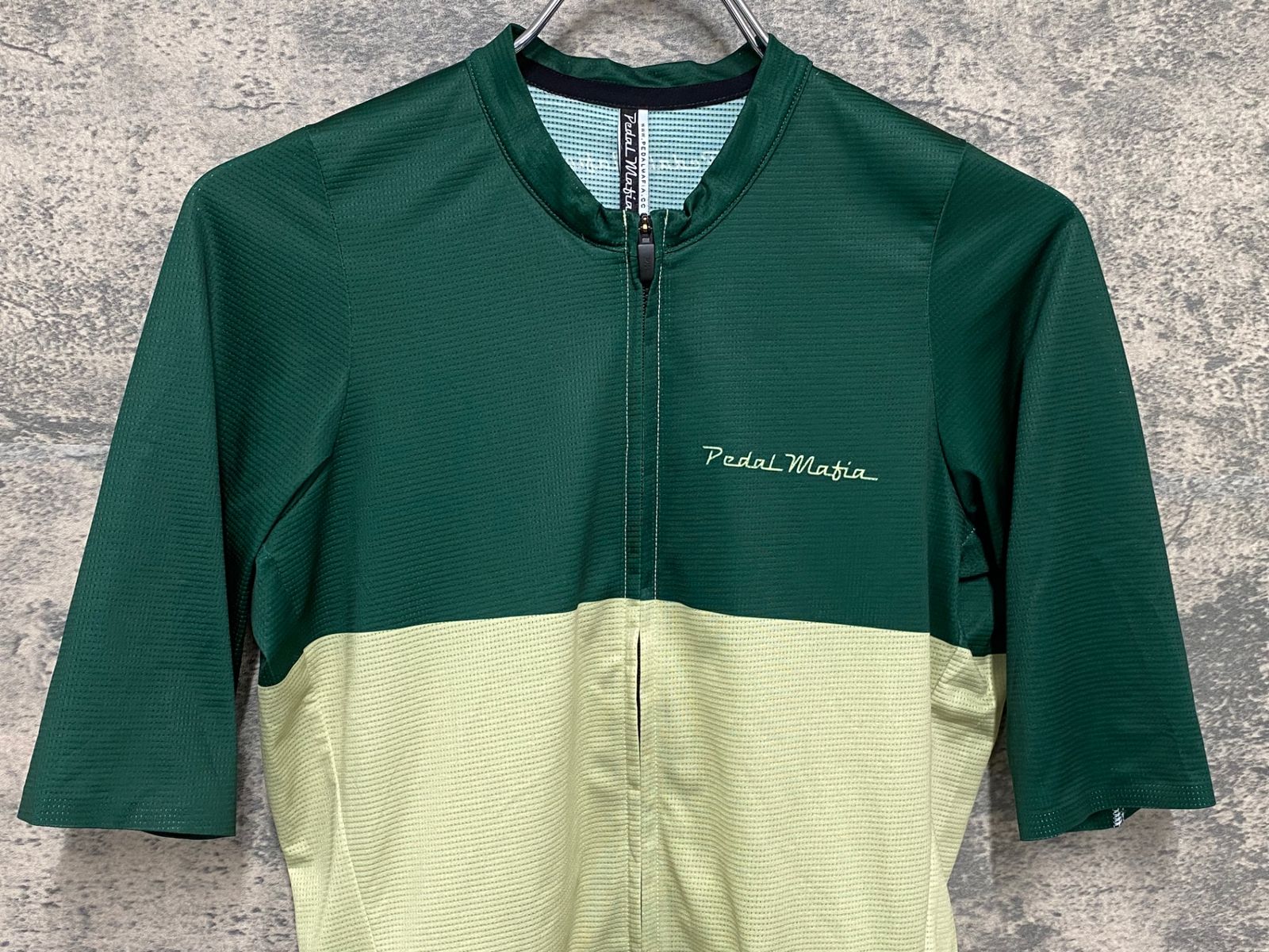IV252 ペダルマフィア Pedal Mafia 半袖 サイクルジャージ 緑 IV252 ペダルマフィア Pedal Mafia 半袖 サイクルジャージ 緑