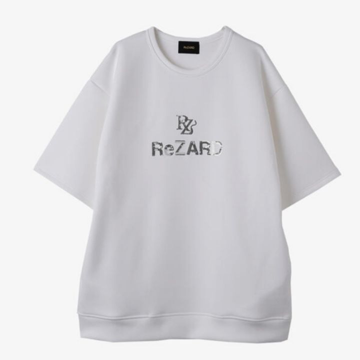 Mens：L□美品□スウェット／ReZARD・リザード□ホワイト - メルカリ