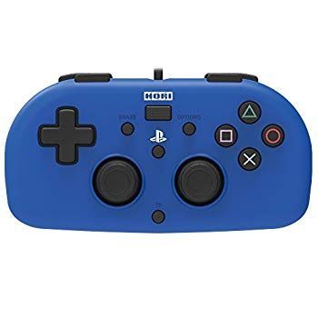 【SONYライセンス商品】ワイヤードコントローラーライト for PS4 ブルー【PS4対応】 n5ksbvb