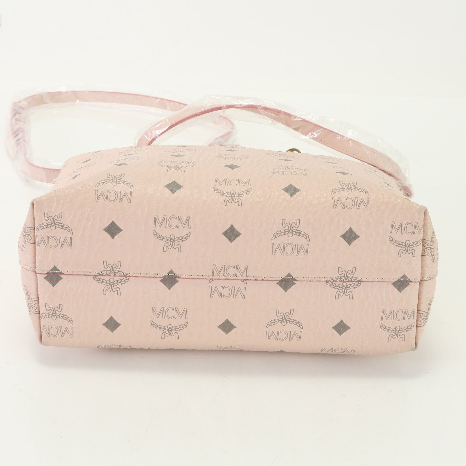 美品 MCM エムシーエム ヴィセトス 2WAY ショルダーバッグ 斜め掛け 