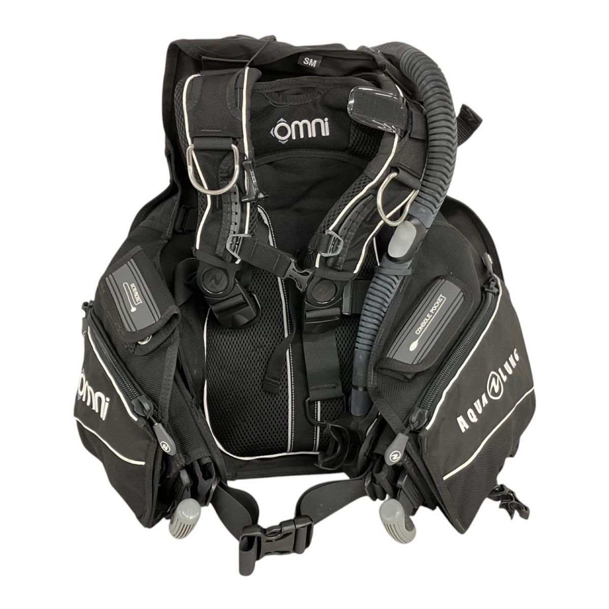 AQUA LUNG アクアラング BC1590101S omni SM サイズ BC ジャケット スキューバ ダイビング 用品 ジャンク K9959163
