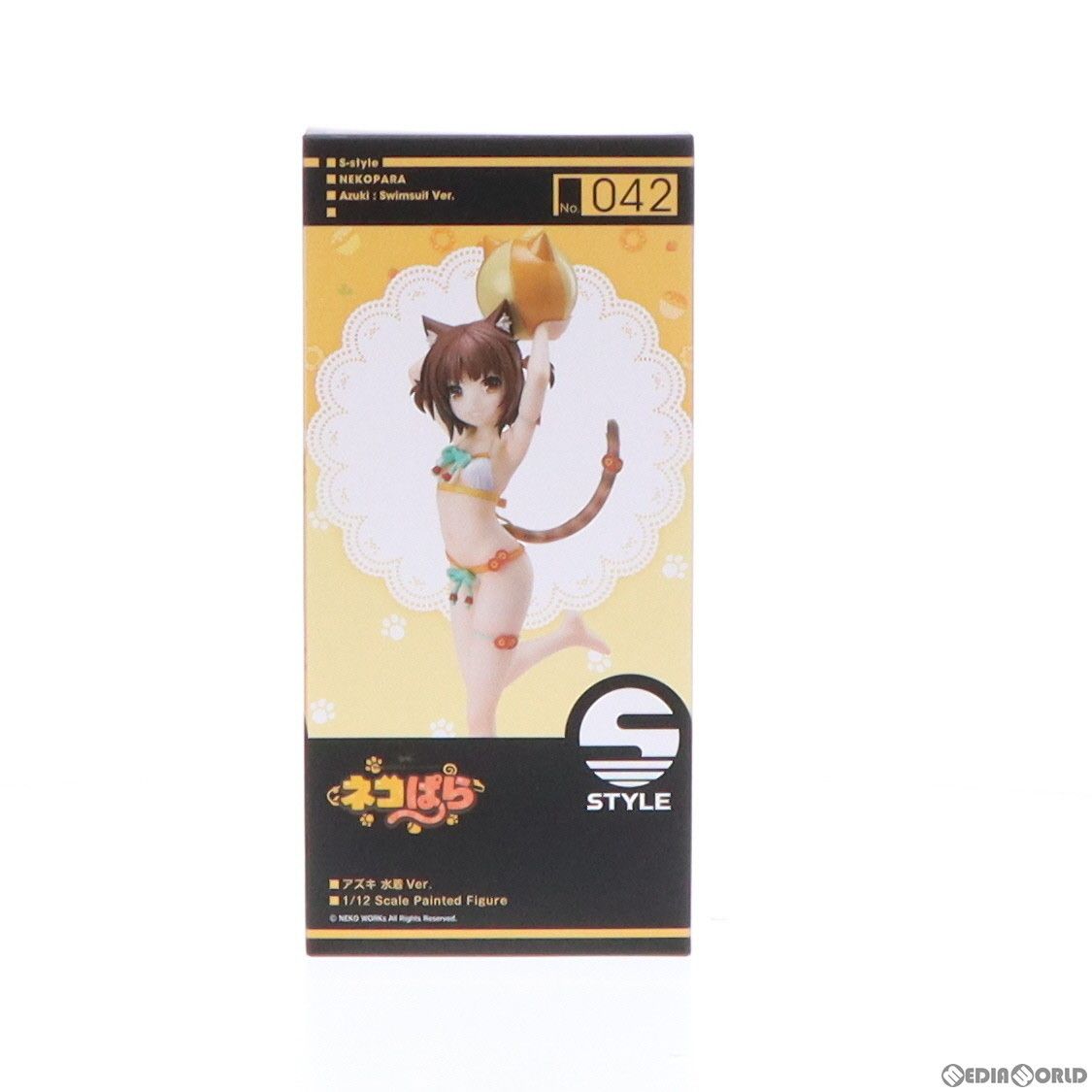 S-style アズキ 水着Ver. ネコぱら 1/12 塗装済組み立て品 S-style アズキ 水着Ver. ネコぱら 1/12 塗装済組み立て品