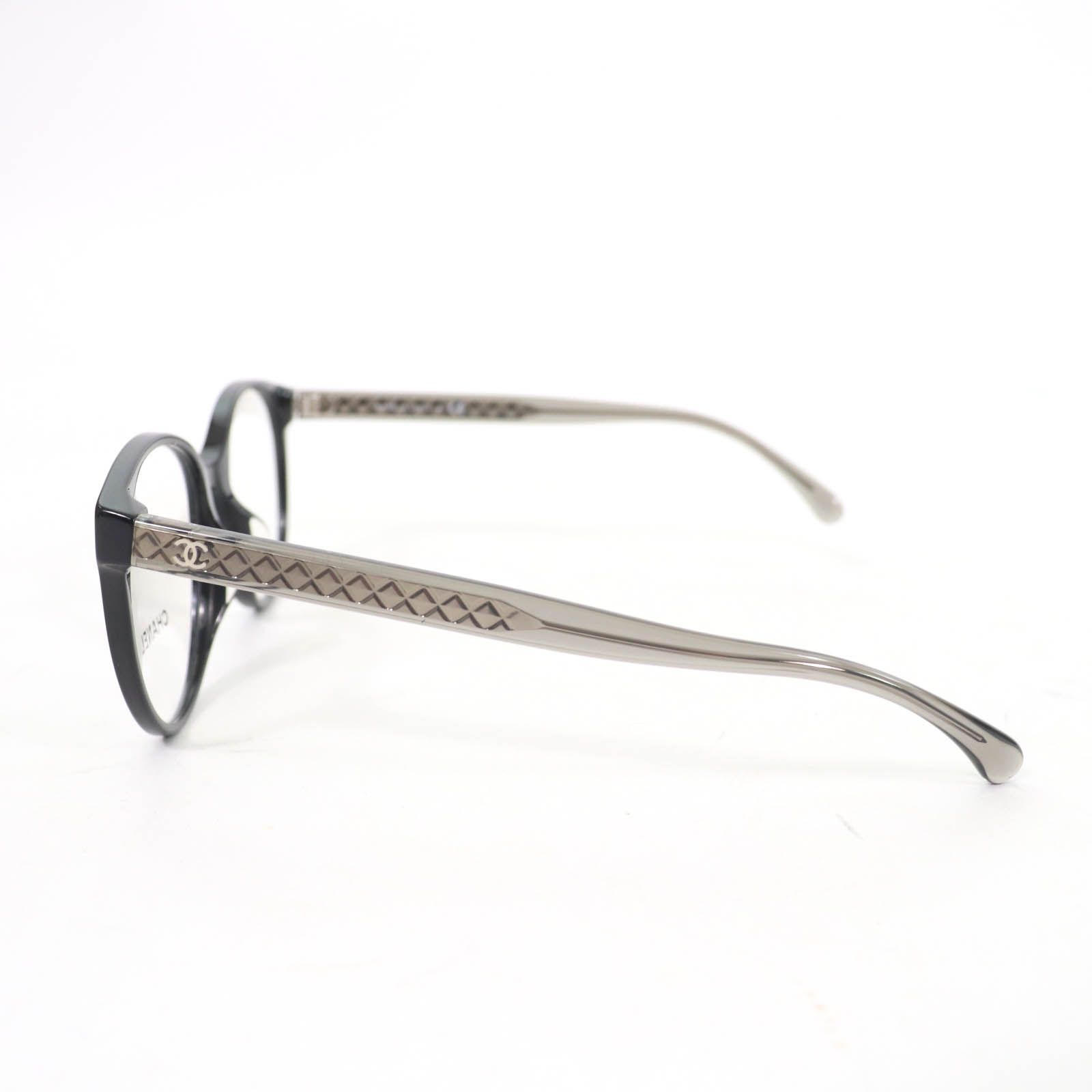 シャネル メガネ 3401-A 美品☆CHANEL シャネル 3401-A ココマーク メガネ 眼鏡 アイ