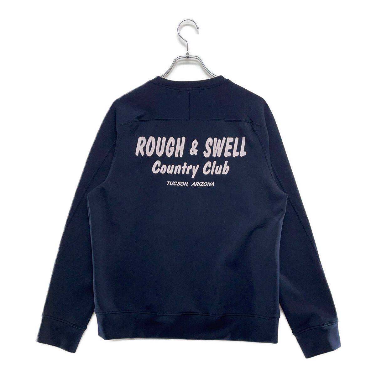 メンズ ラフ＆スウェル rough&swell スウェット M ネイビー 紺 裏起毛